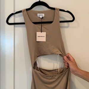 Superdown Split Dress